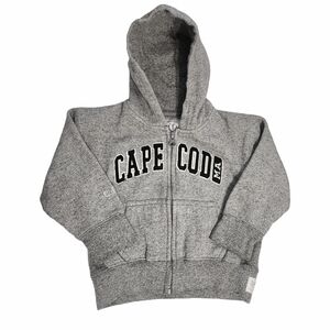 Cuffy's Cape Cod Full Zip Gray Sweatshirt Kids 24 Months
